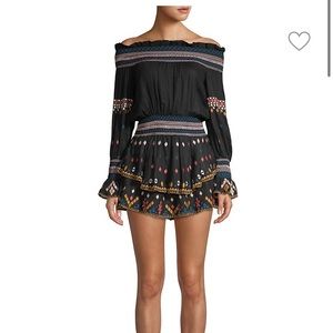 Red carter mini dress